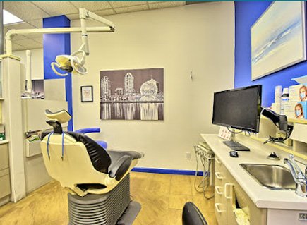 checkup room at the urban dentist